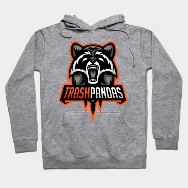 Team Trash Pandas Hoodie by artlahdesigns